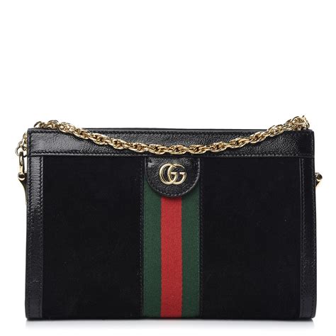 gucci ophidia small suede shoulder bag